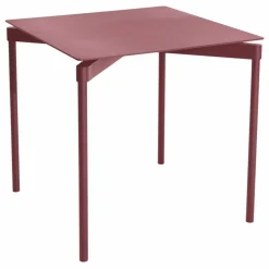 Table carrée Fromme outdoor - 4 personnes | Rouge Brun
