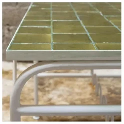 Table céramique Dolores | Vert kaki