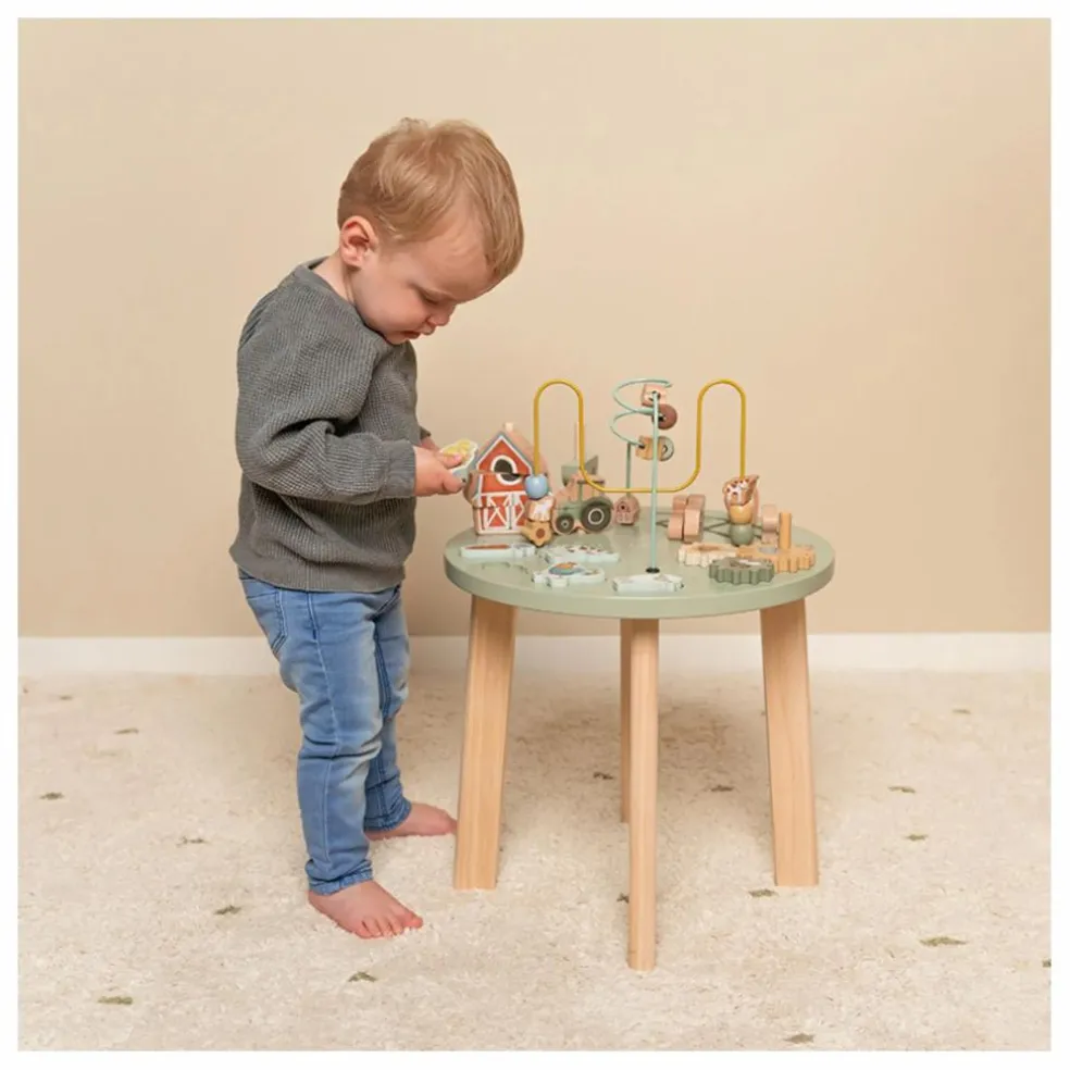Table d'activités en bois FSC - Little Farm