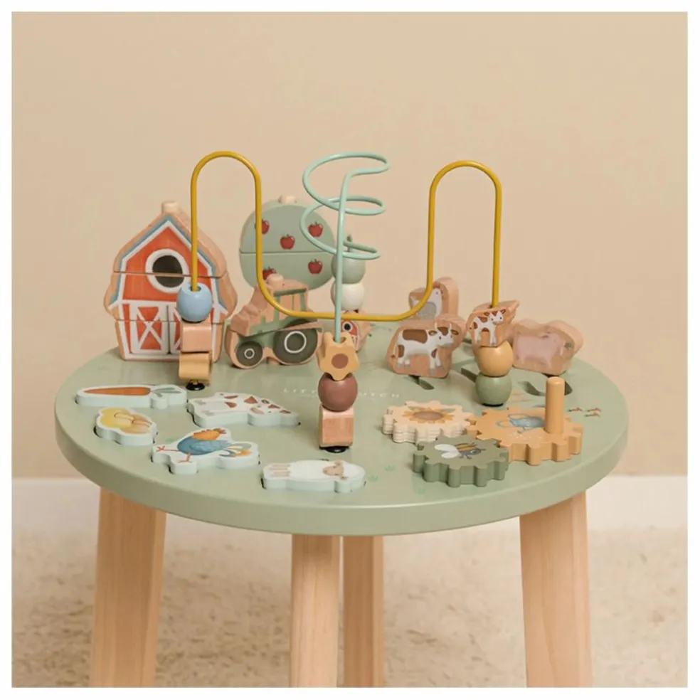 Table d'activités en bois FSC - Little Farm