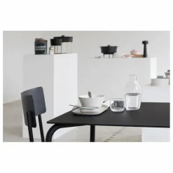 Table d'appoint carrée outdoor August | Noir
