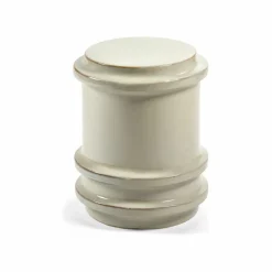 Table d'appoint en grès Pawn, Marie Michielssen | Crème