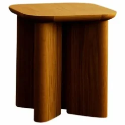 Table d'appoint Garance finition Teck | Teck