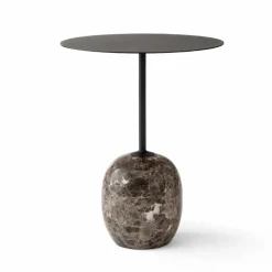 Table d'appoint marbre Lato LN8 | Noir