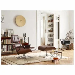Table d'appoint Occasional LTR - Piétement chromé - Charles & Ray Eames | Chêne