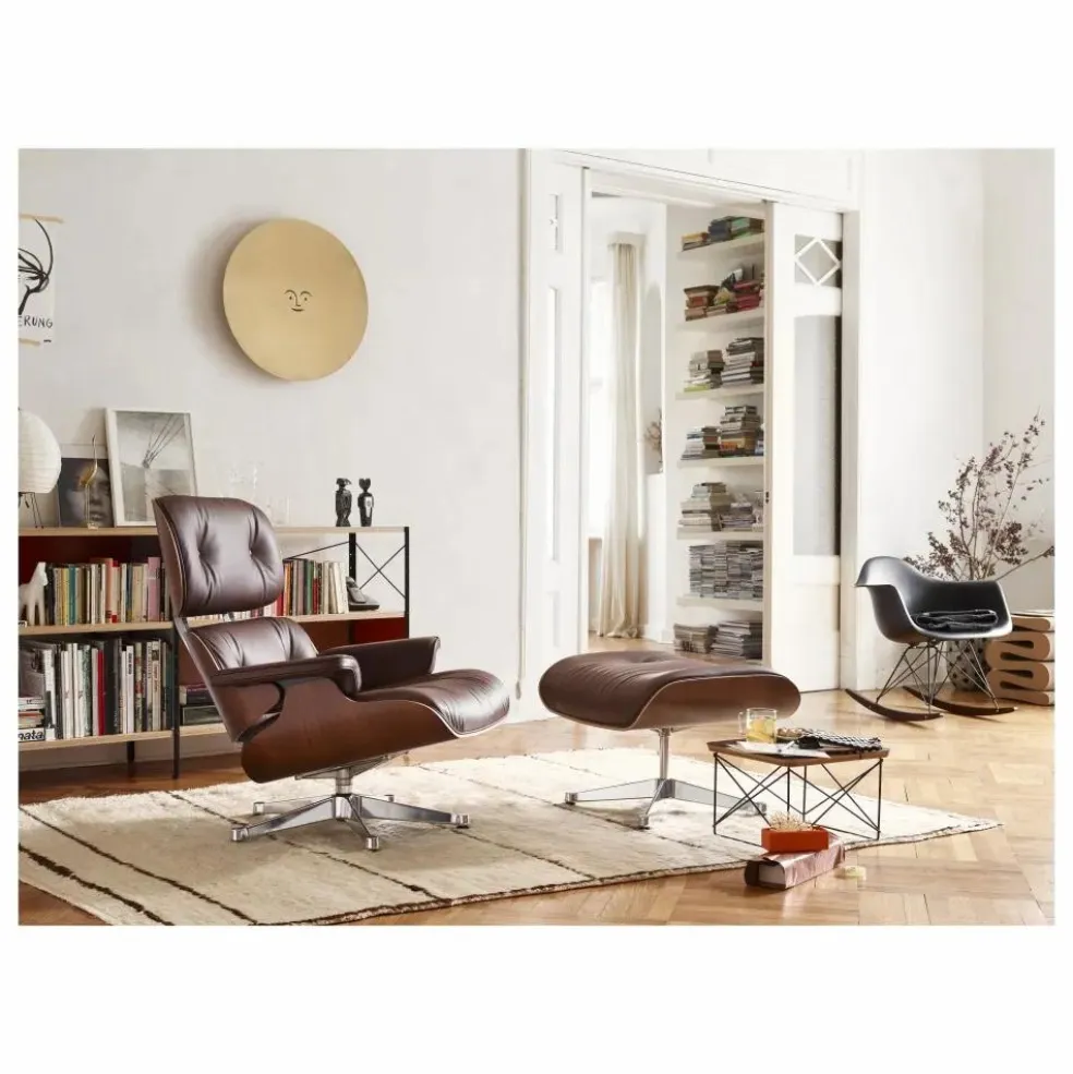 Table d'appoint Occasional LTR - Piétement epoxy - Charles & Ray Eames | Noyer