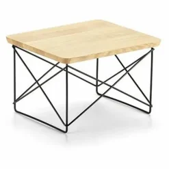 Table d'appoint Occasional LTR - Piétement epoxy - Charles & Ray Eames | Chêne