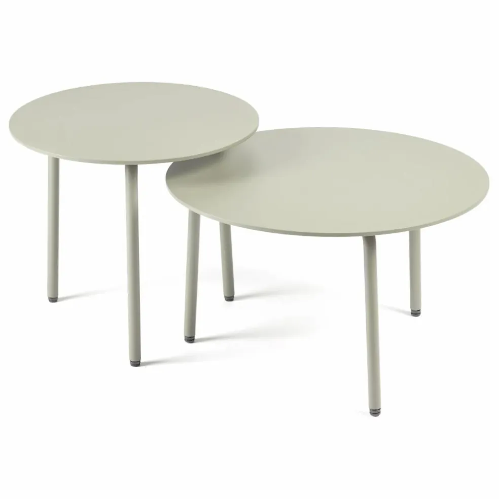 Table d'appoint ronde outdoor August | Eucalyptus