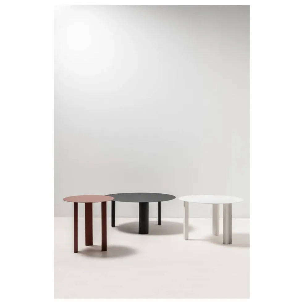 Table d'appoint Tube | Crème