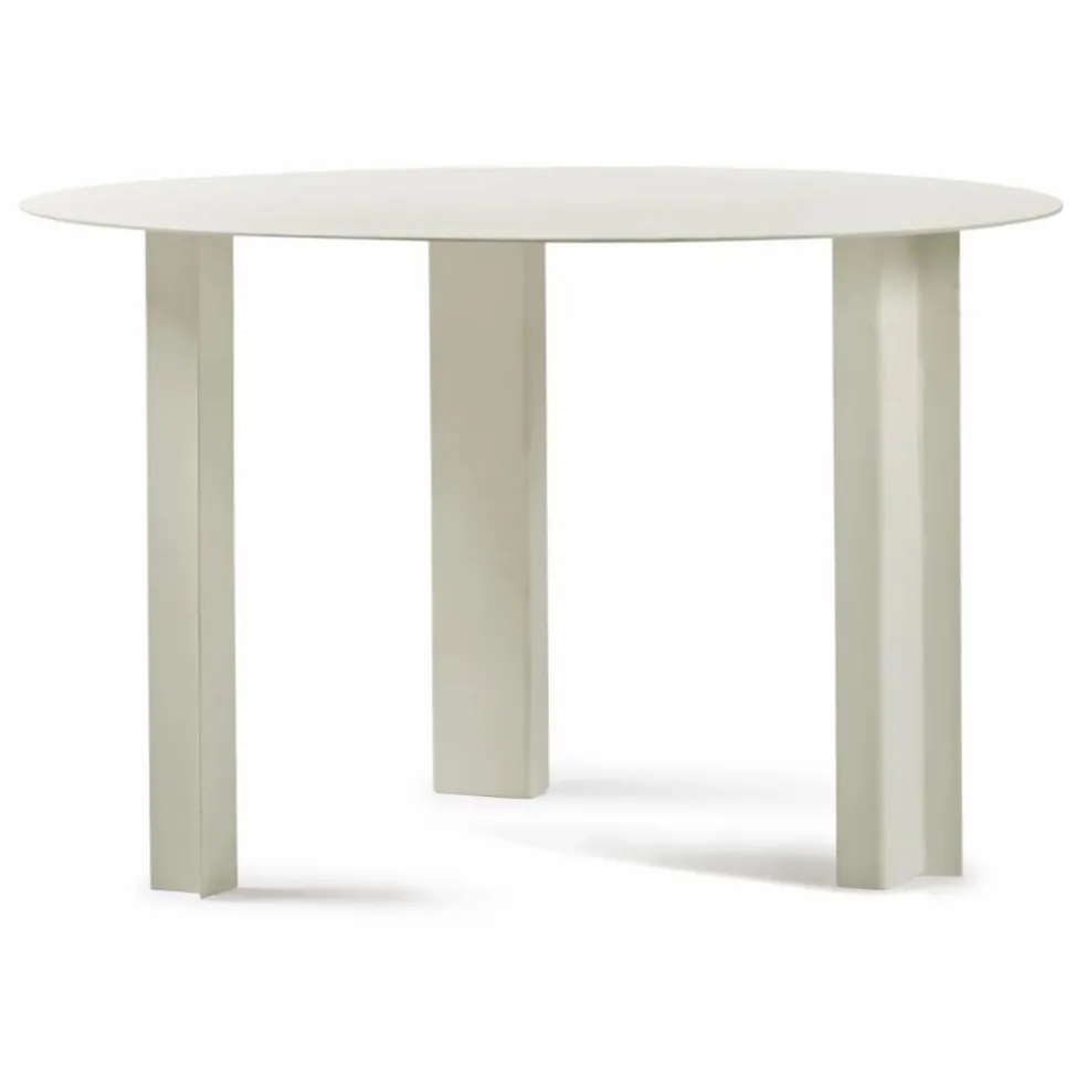 Table d'appoint Tube | Crème