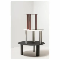 Table d'appoint Tube | Rouge