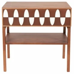 Table de chevet Ecaille en noyer | Noyer