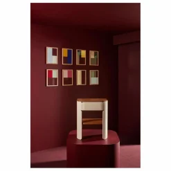 Table de chevet laquée Equilibre | Ecru