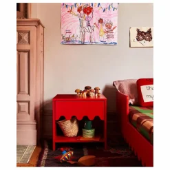 Table de nuit Moss | Rouge