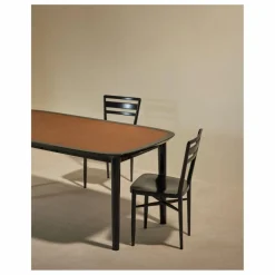 Table en chêne Equilibre | Noir
