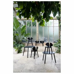Table en chêne Souris | Noir