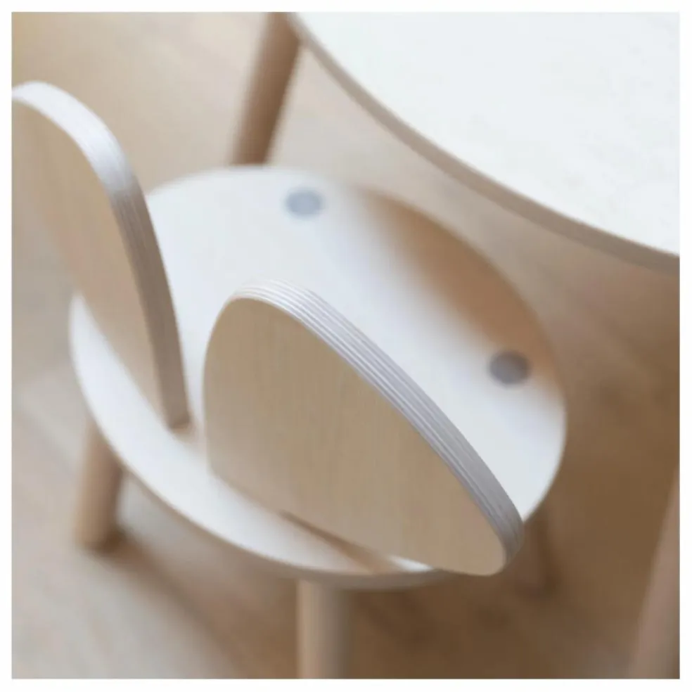 Table et chaise Souris en bouleau | Bouleau