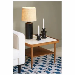 Table Puzzle en chêne | Blanc