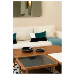 Table Puzzle en chêne | Noir