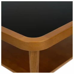 Table Puzzle en chêne | Noir