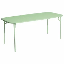Table rectangulaire Week-end | Vert pâle