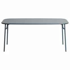 Table rectangulaire Week-end | Bleu gris