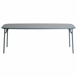 Table rectangulaire Week-end | Bleu gris