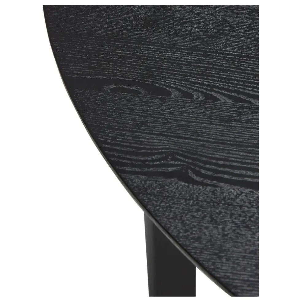 Table ronde Fjord | Noir