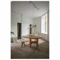 Table ronde irrégulière Farmhouse en bois | Chêne