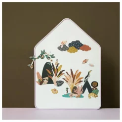 Tableau Ardoise Magnétique Little Cabane | Lilas