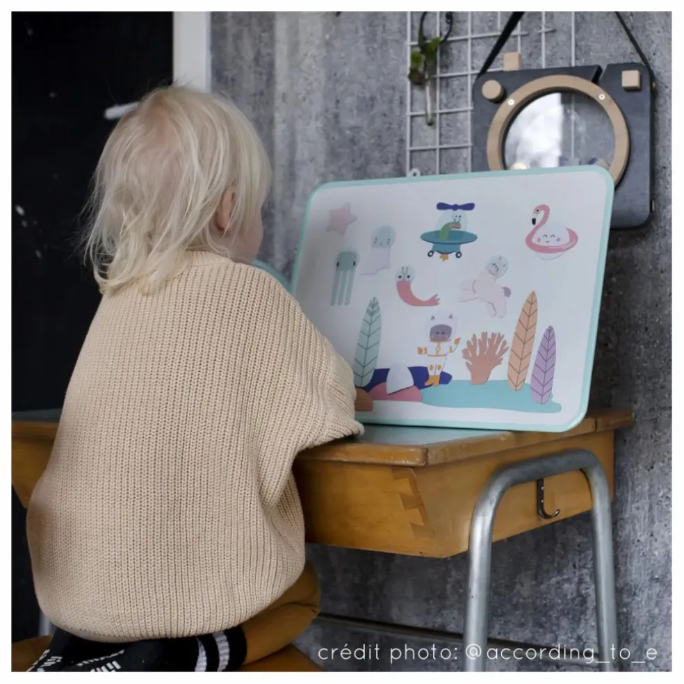 Tableau blanc magnétique | Opaline