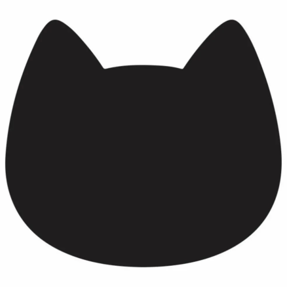 Tableau magnétique Chat et son jeu de 21 formes géométriques