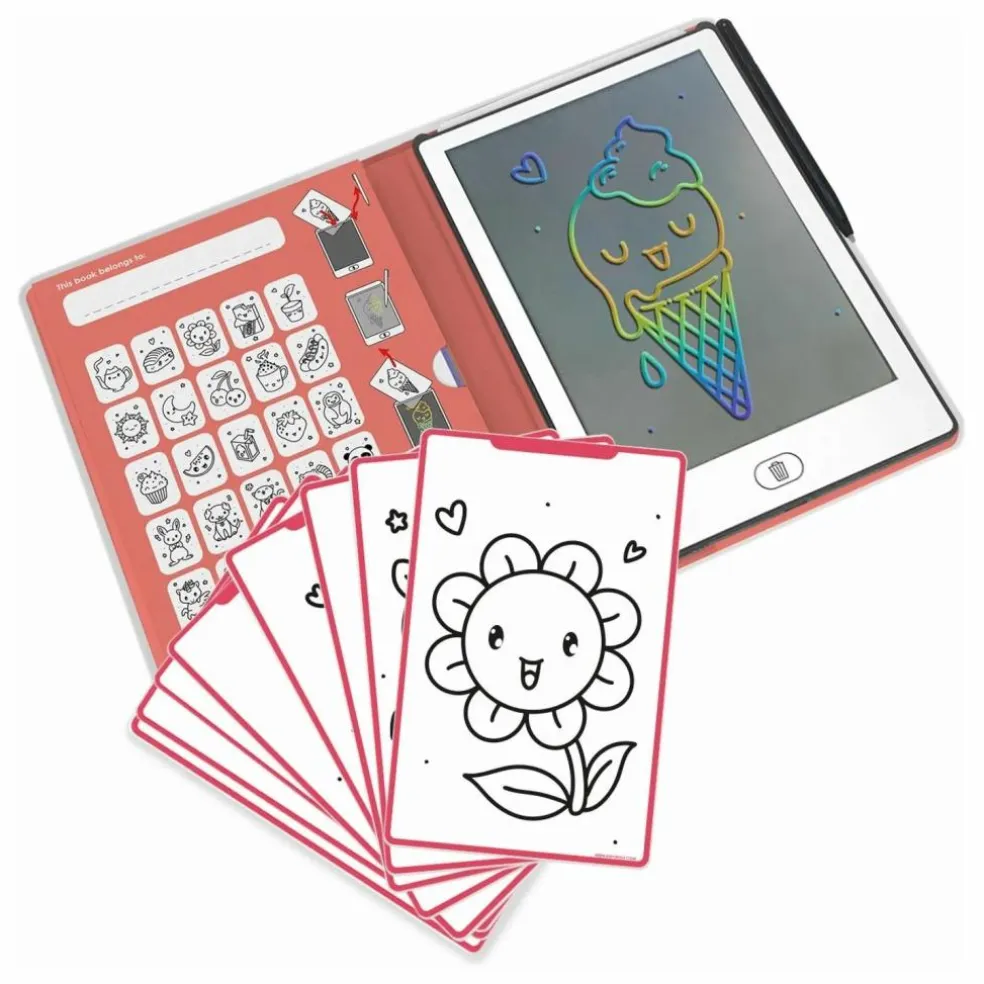 Tablette à dessin Kidydraw Mini | Rose