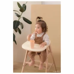 Tablette en bois pour chaise haute Growing green