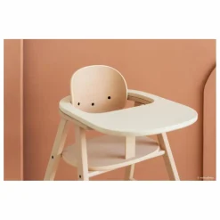 Tablette en bois pour chaise haute Growing green