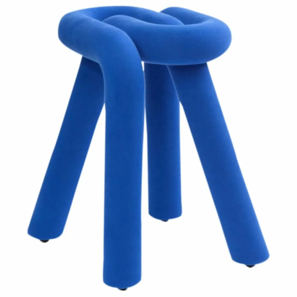 Tabouret Bold- Big Game | Bleu électrique