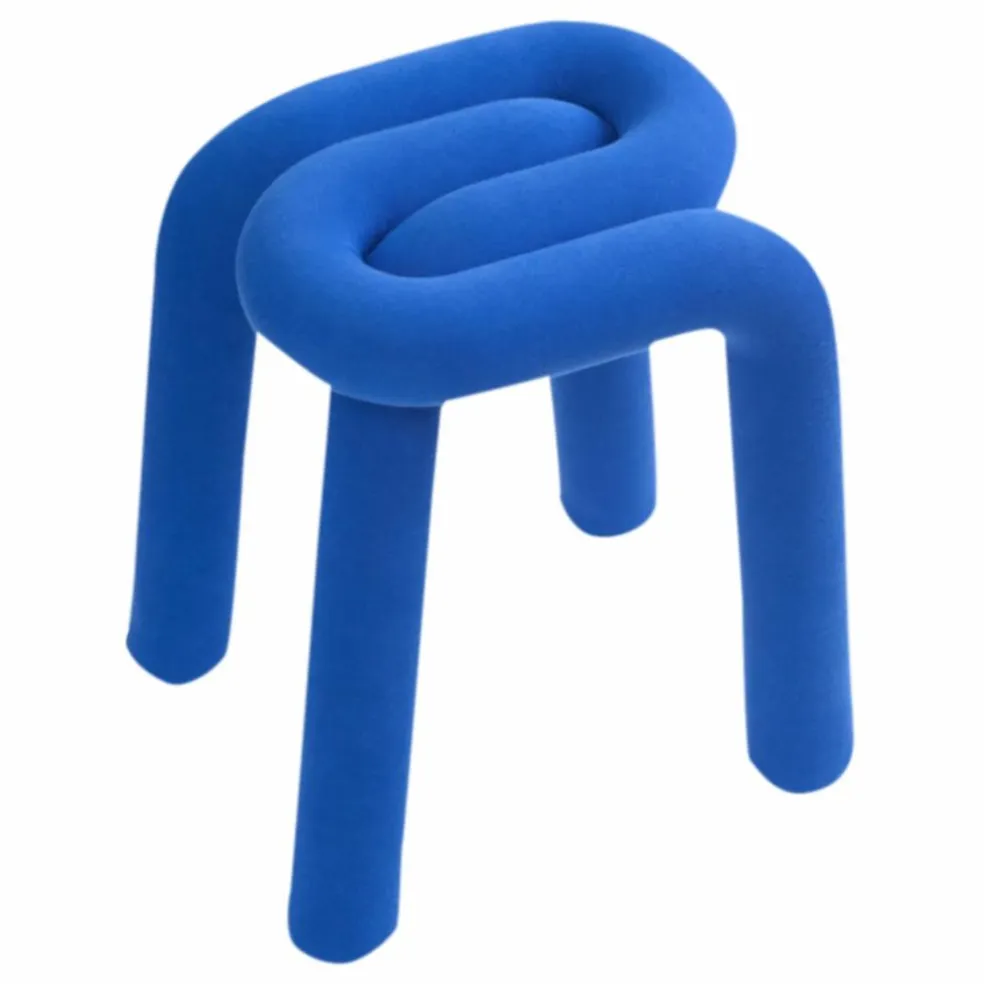 Tabouret Bold- Big Game | Bleu électrique