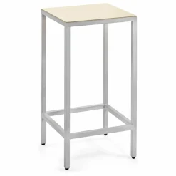 Tabouret de bar 65 cm Alu, Muller Van Severen | Ivoire