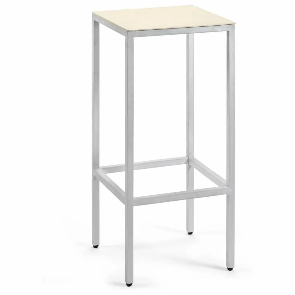 Tabouret de bar 75 cm Alu, Muller Van Severen | Ivoire