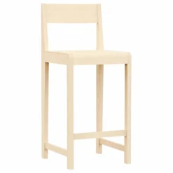 Tabouret de bar en bois | Bois clair