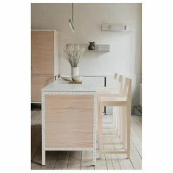 Tabouret de bar en bois | Bois clair