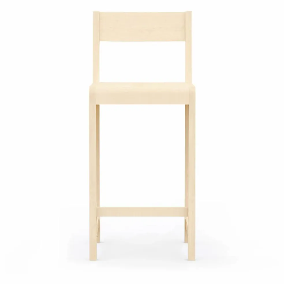 Tabouret de bar en bois | Bois clair