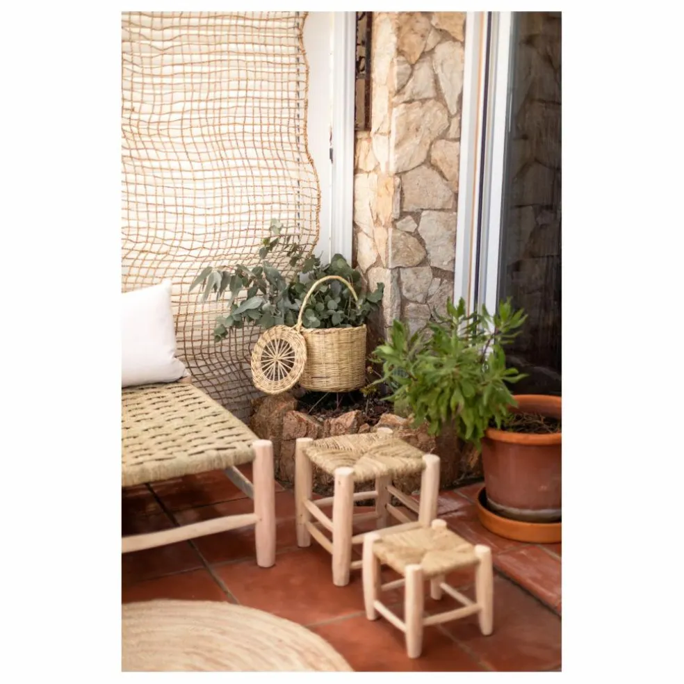 Tabouret en bois