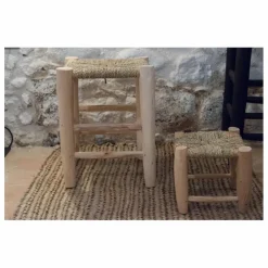 Tabouret en bois