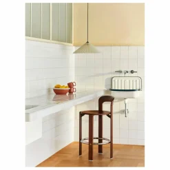 Tabouret haut 65 cm Rey | Marron