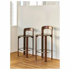 Tabouret haut 65 cm Rey | Marron
