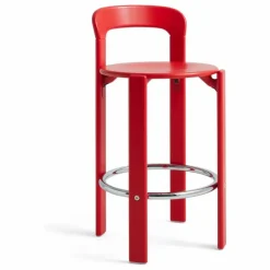 Tabouret haut 65 cm Rey | Rouge