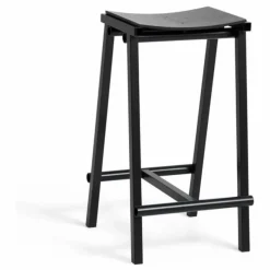 Tabouret Haut 65 cm Taburete 8 | Noir