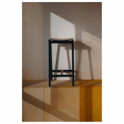 Tabouret Haut 65 cm Taburete 8 | Noir