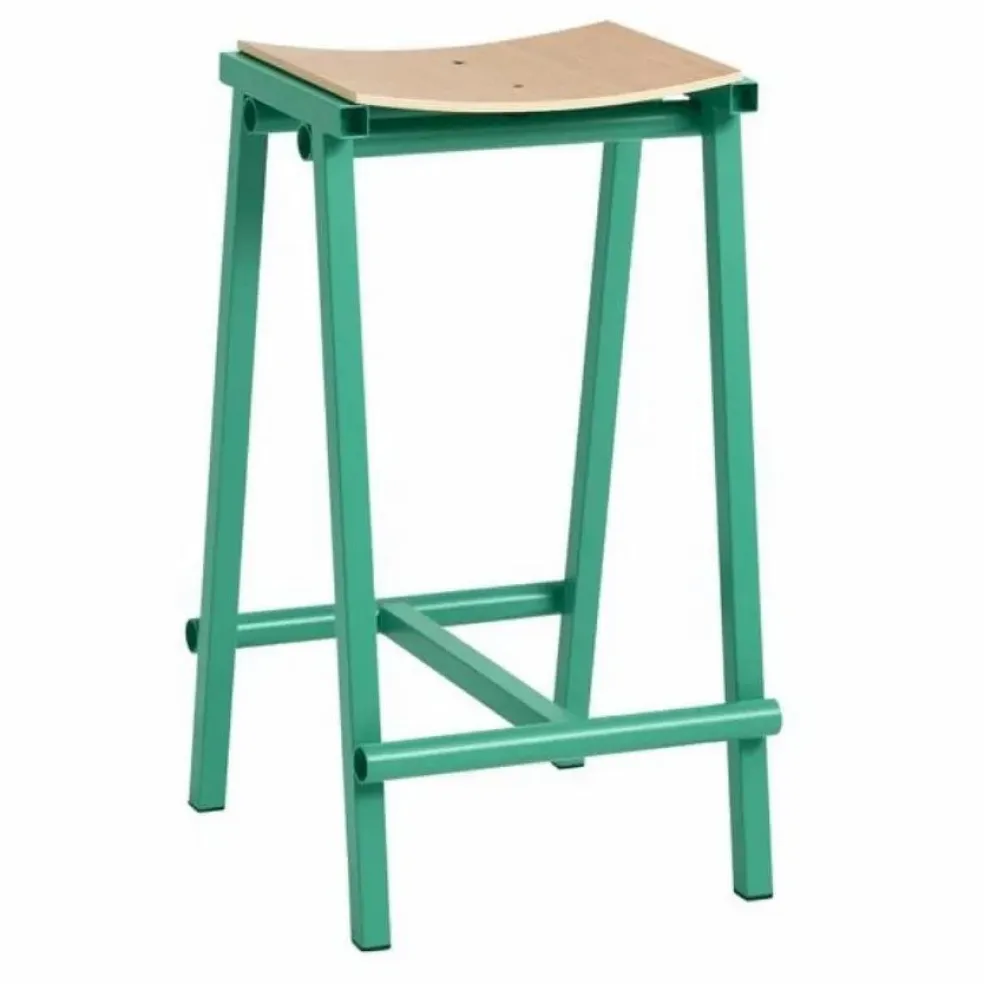 Tabouret Haut 65 cm Taburete 8 | Vert